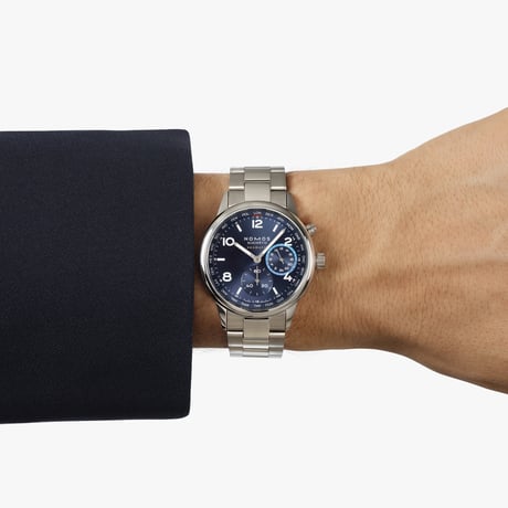 NOMOS Glashütte / Club Sport neomatik Worldtimer Blue / NM790
