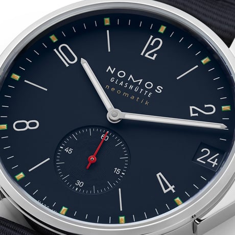 NOMOS Glashütte / Ahoi neomatik 38 Date atlantic / NM528