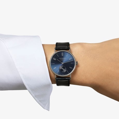 NOMOS Glashütte / Tangente neomatik bluegold  / NM191　191