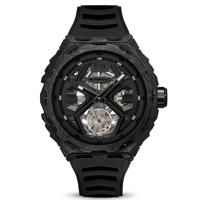BLACKOUT WATCHES / XPE Tourbillon Ultra Black / BOXPETBLUBK