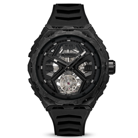BLACKOUT WATCHES / XPE Tourbillon Ultra Black / BOXPETBLUBK