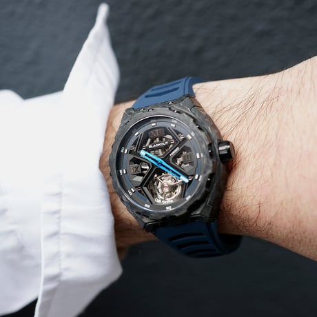 BLACKOUT WATCHES / XPE Tourbillon Blue / BOXPETBLBL