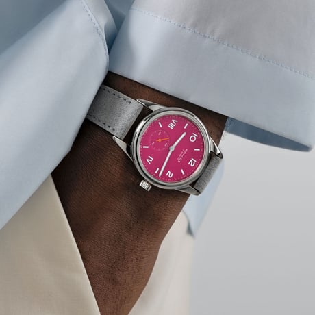 NOMOS Glashütte / Club Campus deep pink Glass Back 711.GB / CL1A1DP2CP　711.GB