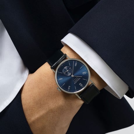 NOMOS Glashütte / Tangente neomatik bluegold  / NM191　191
