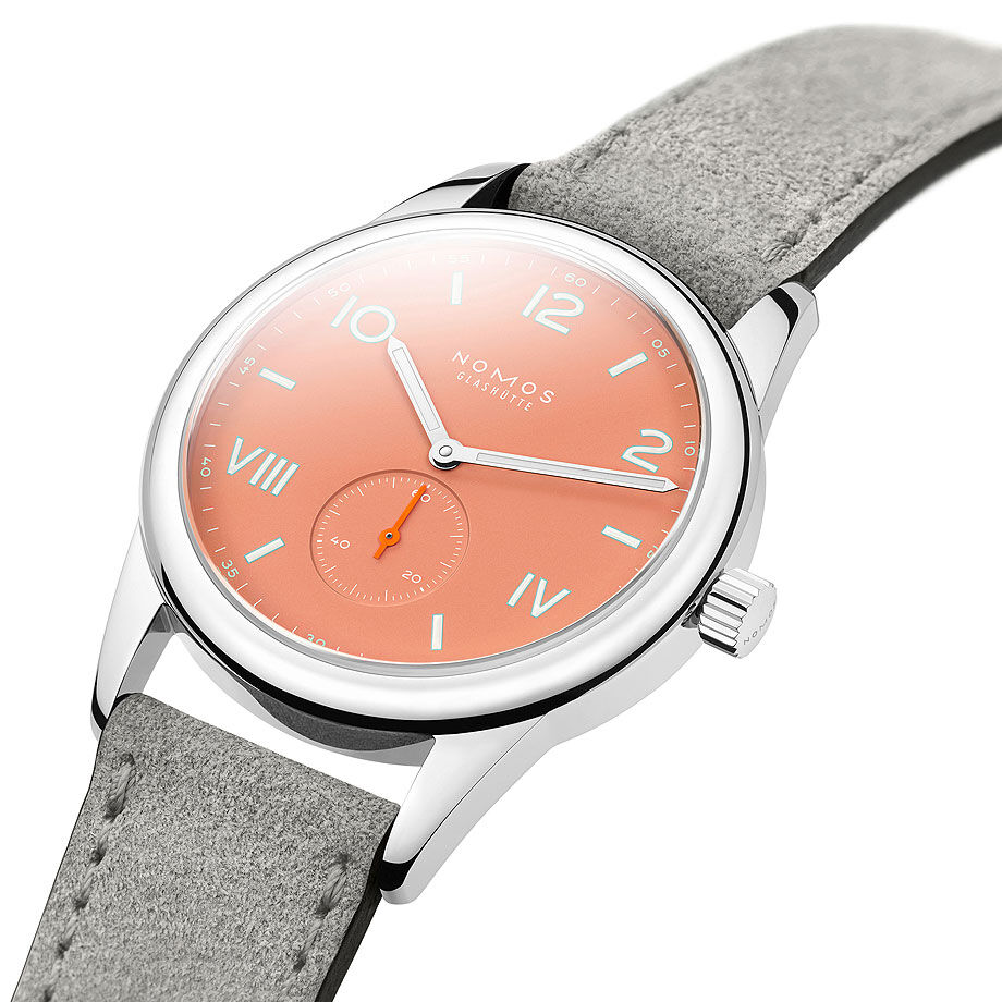 NOMOS Glashütte / CLUB CAMPUS 38 CREAM CORAL /