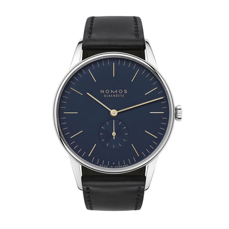 NOMOS Glashütte / Orion 38 midnight blue  / OR1A3BL238　389