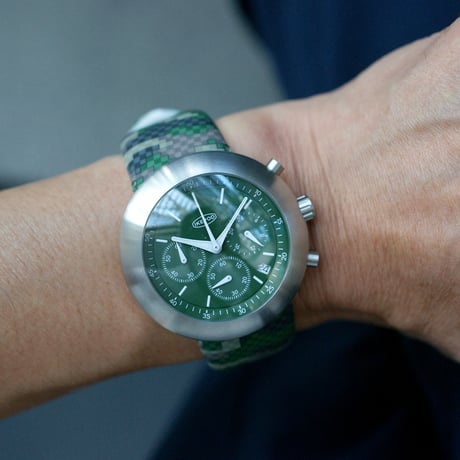 IKEPOD / New Chronopod / IPC010PIXLB /  C010 Green Power   Fortune Time Limited