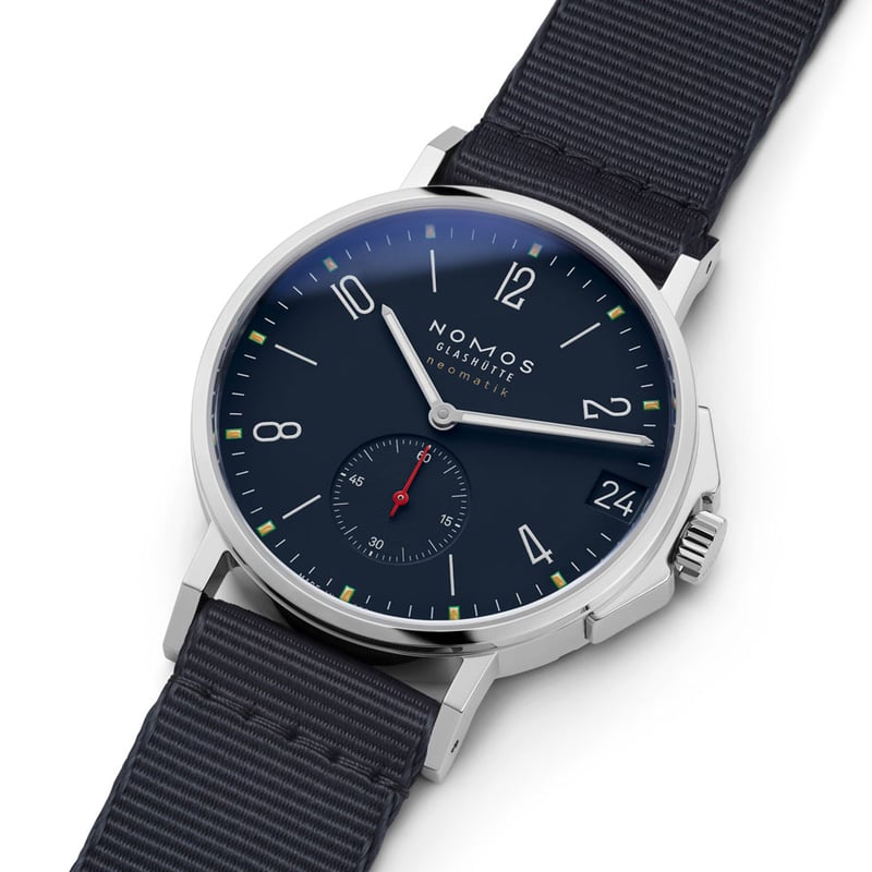 NOMOS Glashütte / Ahoi neomatik 38 Date atlanti