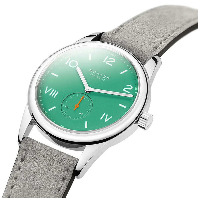 NOMOS Glashütte / CLUB CAMPUS 38 ELECTRIC GREEN