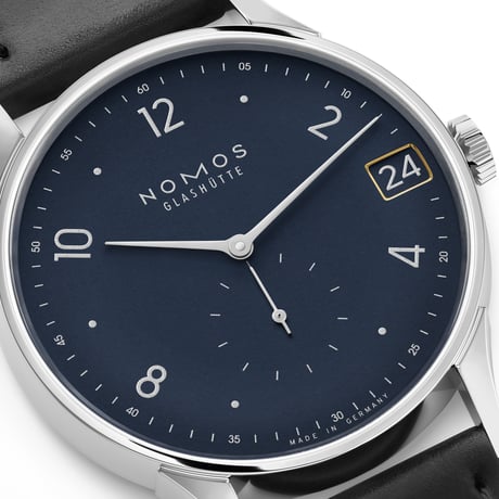 NOMOS Glashütte / Minimatik 39 Date Blue / NM1252 1252
