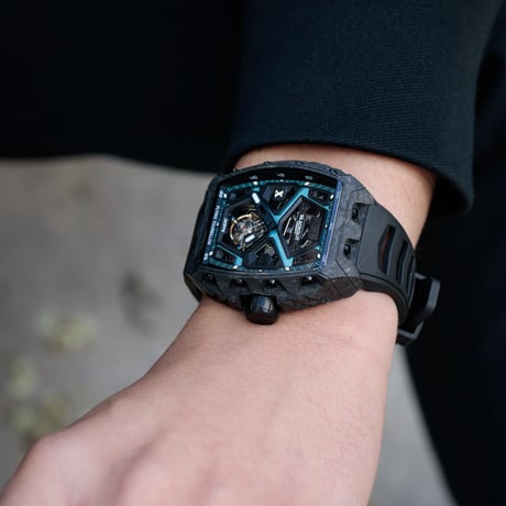 BLACKOUT WATCHES / XP1 Tourbillon LT Frozen Blue / BOXP1TBLTCFB
