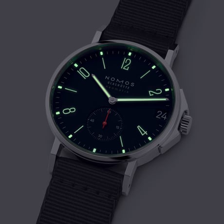 NOMOS Glashütte / Ahoi neomatik 38 Date atlantic / NM528