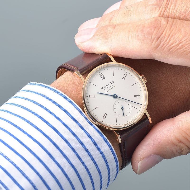 NOMOS Glashütte / Tangente neomatik rosegold fo