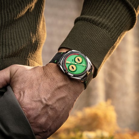 Louis Erard / Noirmont X / Konstantin Chaykin / LE85340AA01BVA191 Unfrogettable Regulator Green