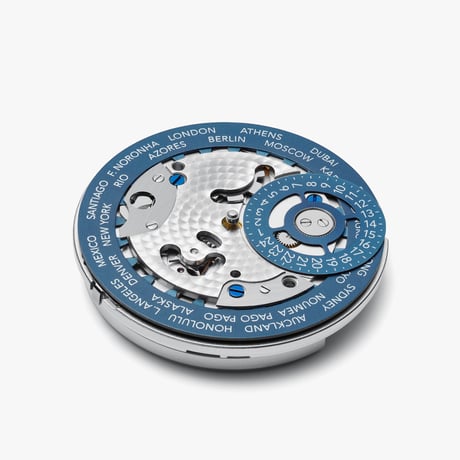 NOMOS Glashütte / Zurich World Timer Midnaight Blue / ZR1X4BL2　807
