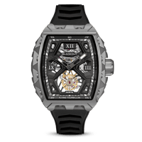 BLACKOUT WATCHES / XP1 Tourbillon Titanium Black / BOXP1TBTIBK