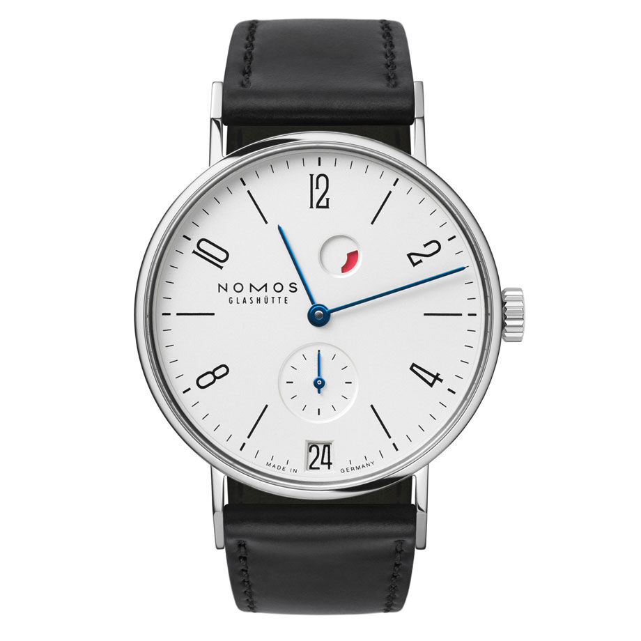 NOMOS Glashütte / Tangente power reserve date /