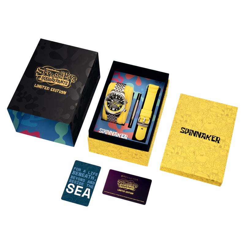SPINNAKER / BRADNER / SpongeBob collaboration /
