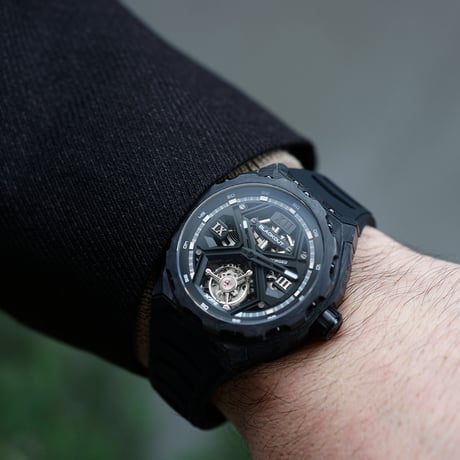 BLACKOUT WATCHES / XPE Tourbillon Black / BOXPETBLBK