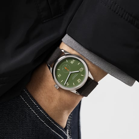 NOMOS Glashütte / Club Campus 38 All Olive / NM739.GB