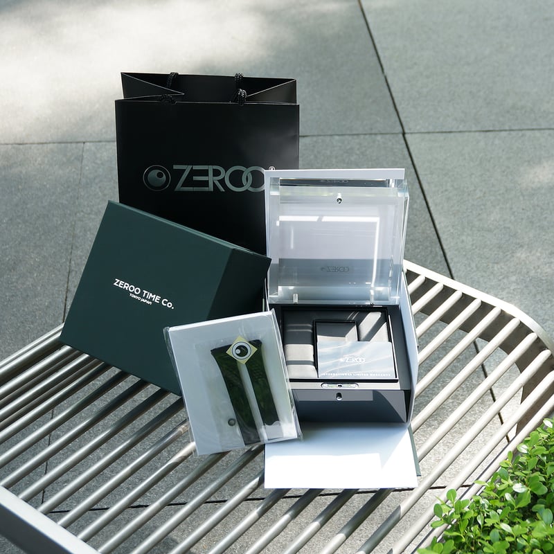 ZERO ZERO メロハー500枚限定盤 ZEROO TIME / ZT004-01SSVWH / FORTUNE TIME限定 | 腕