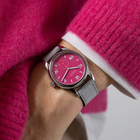 NOMOS Glashütte / Club Campus deep pink Glass Back 711.GB / CL1A1DP2CP　711.GB