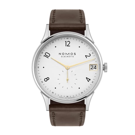 NOMOS Glashütte / Minimatik 39 Date Gold / NM1251 1251