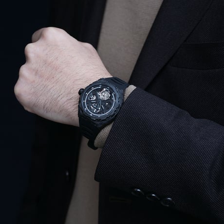 BLACKOUT WATCHES / XPE Tourbillon Black / BOXPETBLBK