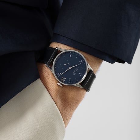 NOMOS Glashütte / Minimatik 39 Date Blue / NM1252 1252