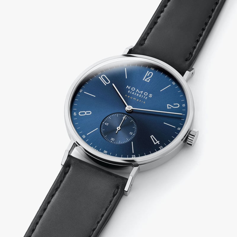 NOMOS Glashütte / Tangente neomatik bluegold 39