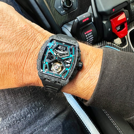 BLACKOUT WATCHES / XP1 Tourbillon LT Frozen Blue / BOXP1TBLTCFB