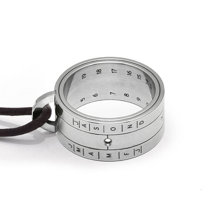 NOMOS Glashütte / SUNRING（シルバー）日時計サンダイヤル Sundial stainless steel — NOMOS Glashütte