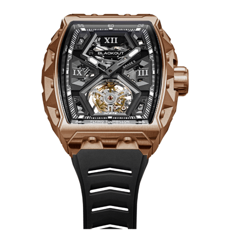 【限定商品】 BLACKOUT WATCHES / XP1 Tourbillon Titanium Rose Gold / BOXP1TBTIRGLTD