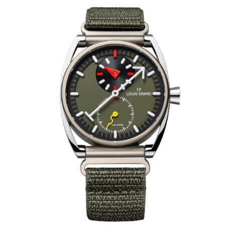 Louis Erard / Noirmont X / Alain Silberstein / LE85358TT06BTT89 Regulator Khaki