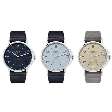 NOMOS Glashütte / Ahoi neomatik 38 Date atlantic / NM528