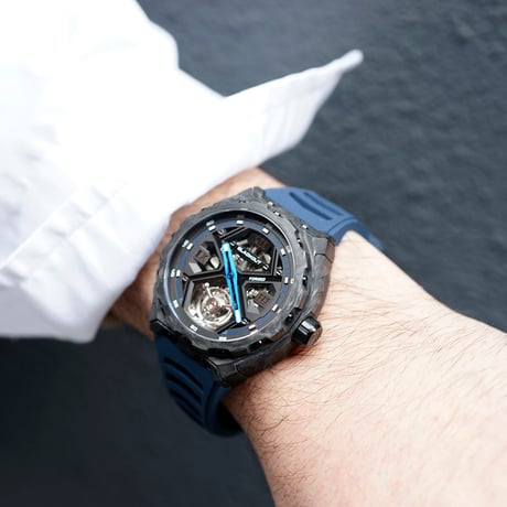 BLACKOUT WATCHES / XPE Tourbillon Blue / BOXPETBLBL