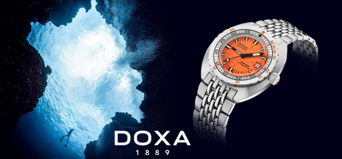 ドクサ　サファイア　自動巻 今要注目のヴィンテージテイストのダイバーズウォッチ ブランドDOXA
