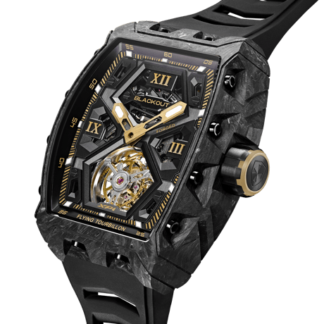 BLACKOUT WATCHES / XP1 Tourbillon LT Centurion / BOXP1TBLTCGDCN