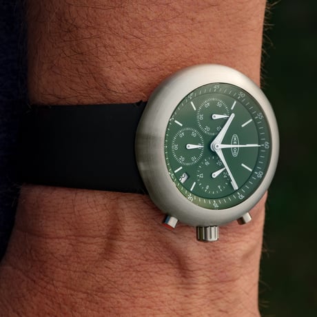 IKEPOD / New Chronopod / IPC010SILB /  C010 Green Power
