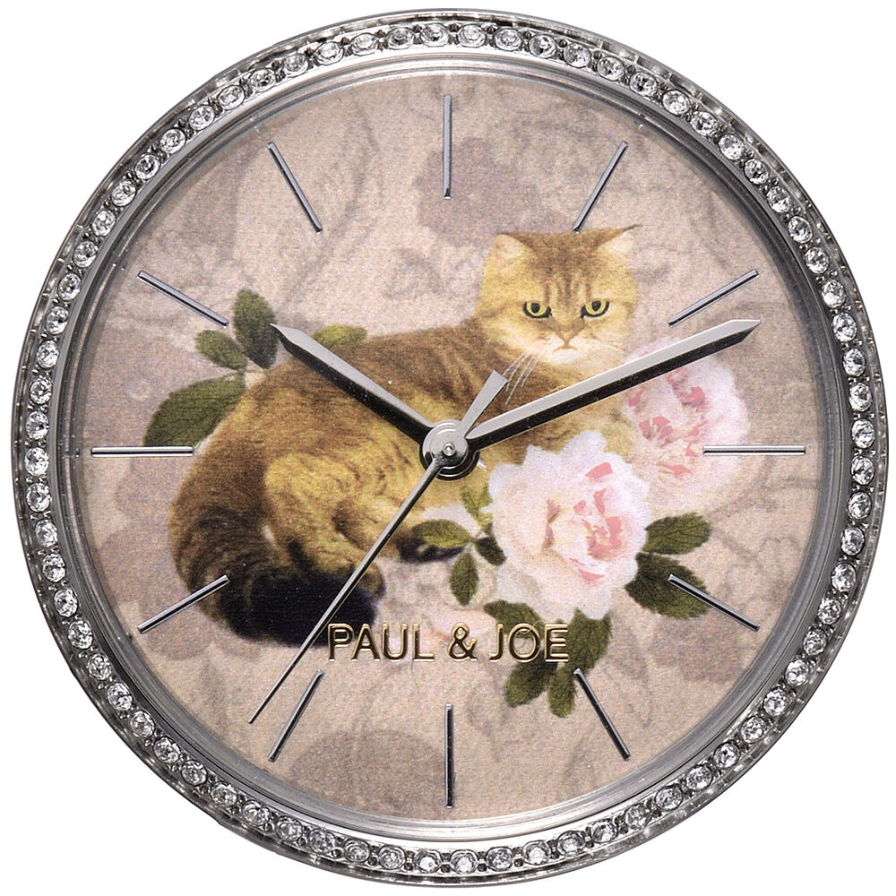 PAUL & JOE 腕時計 BOUTON 猫 シルバー レディース PJ7032-44D PAUL & JOE / BOUTON / PJ7032-44D | 腕時計専門 Fortun