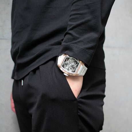 【限定商品】ZEROO T10 Automatic Tourbillon The Archer RG PVD/SS　FORTUNE TIME限定