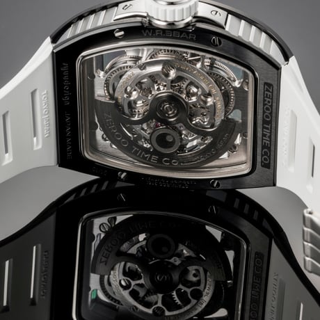 【限定商品】ZEROO T10 Automatic Tourbillon The Archer BK PVD/SS　FORTUNE TIME限定
