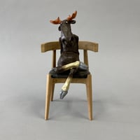 もの想うヘラジカさん