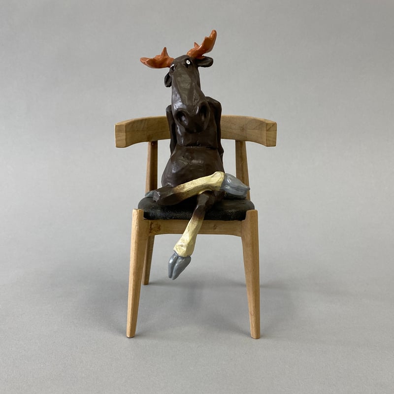 もの想うヘラジカさん | SWEDEN GRACE STORE