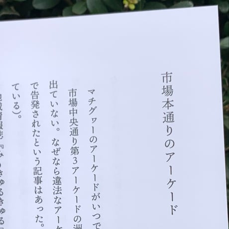 宇田智子｜アーケードの本