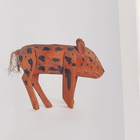 著：岩本慎史　写真：安彦幸枝 | オアハカの動物たち  VINTAGE OAXACAN WOOD CARVING