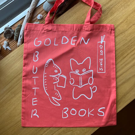 多田玲子｜GOLDEN BUTTER BOOKS TOTE BAG（14色）