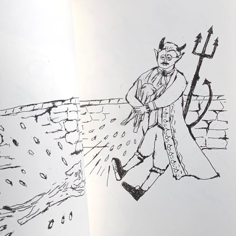 作：ジェイムズ・ジョイス　画：米増由香｜猫と悪魔