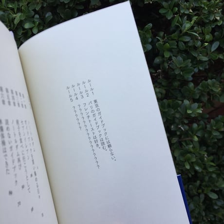 友田とん｜パリのガイドブックで東京の町を闊歩する２