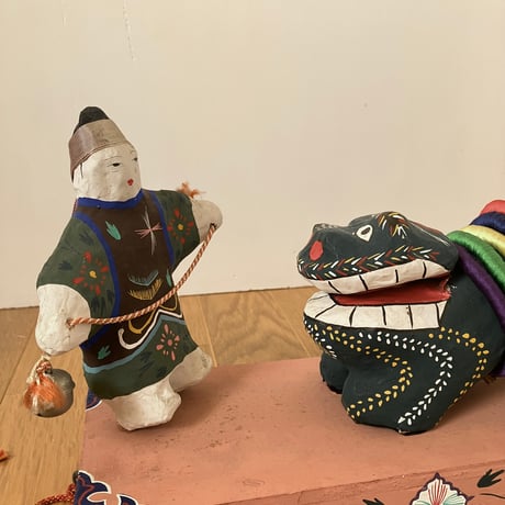 琉球郷土玩具「シシメーサー」（古）